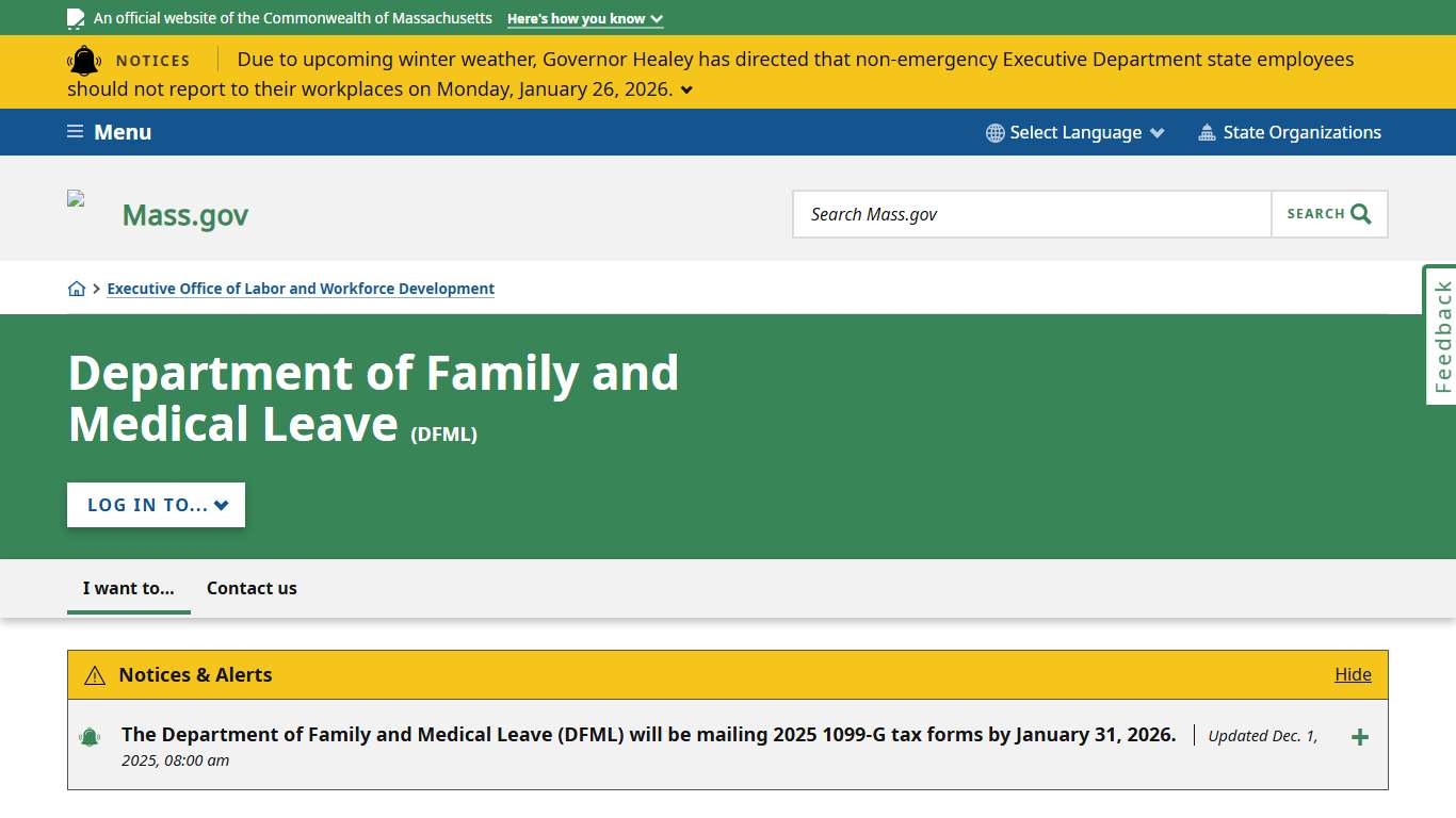 Department of Family and Medical Leave Mass.gov